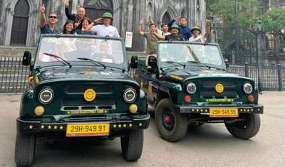 【ハノイ ジープツアー】グルメ・カルチャー・観光＆楽しみ｜ベトナム軍のジープ | Hanoi, Vietnam｜Vietnam - Hanoi — 2