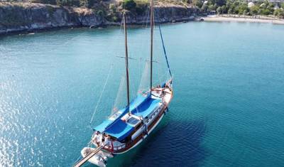 Gulet Roulette | Cruzeiro Azul Privado de 4 Cabines | Bodrum-Golfo de Gökova — 4