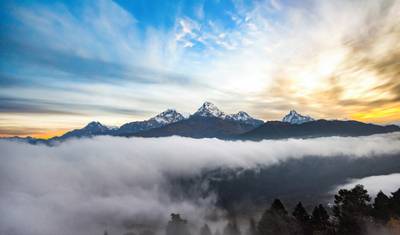 Caminhada Khopra Ridge com Poon Hill — 3