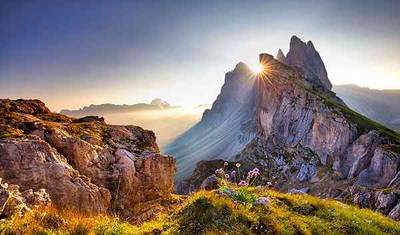 Star cycle Tour valley Cycle Paths Dolomites category B — 2