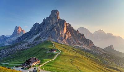 Star cycle Tour valley Cycle Paths Dolomites category B — 3