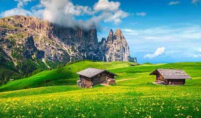 Star cycle Tour valley Cycle Paths Dolomites category B — 4