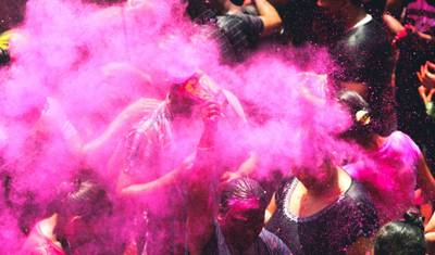 Holi festival in INDIA — 2