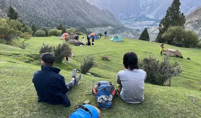 Rakaposhi and Diran Basecamp Traverse trek — 2
