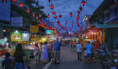 Aventura no Sul do Vietnã: 4 Dias e 3 Noites Explorando a Exclusiva e Privada Phu Quoc - Três Ilhas - Entretenimento Vin Wonder - Mercado Noturno — 3