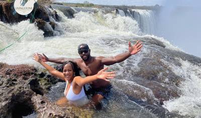 تجربة Devil's Pool المثيرة وجولة طبيعية في جزيرة Livingstone في زامبيا — 3