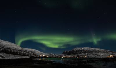 A Aurora Boreal da Noruega pelo Mar — 4