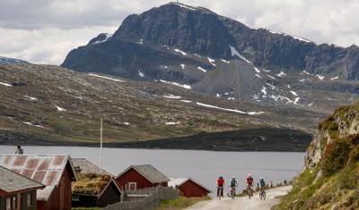 Pedalando ao Longo da Mjølkevegen perto de Jotunheimen: 8 Dias — 4