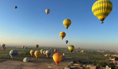 رحلة بالون هوائي ساخن في Luxor : مع الانتقالات — 2