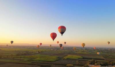 رحلة بالون هوائي ساخن في Luxor : مع الانتقالات — 3