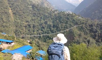 Krótki trekking do bazy Annapurna (Annapurna Base Camp) — 5