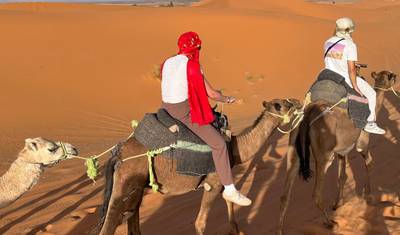 Z Marrakeszu: 3-dniowa podróż w obie strony z Marrakeszu i z powrotem przez Pustynię Merzouga i przejażdżkę na wielbłądach — 2