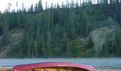 Viagem de Canoa no Rio Athabasca em Alberta, Canadá — 5