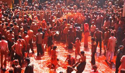احتفال هولي في Mathura وGolden Triangle (19 - 27 March 2027) - انطلاق ثابت — 2