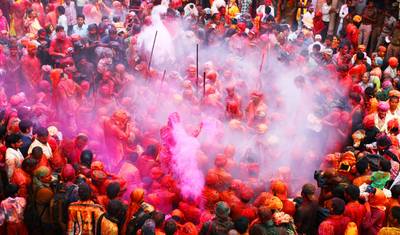 احتفال هولي في Mathura وGolden Triangle (19 - 27 March 2027) - انطلاق ثابت — 3