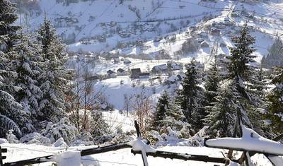 Caminhada de Inverno e Raquetes de Neve na Transilvânia — 5