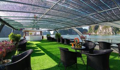 Cruzeiro de Luxo de 1 Dia em Halong com Almoço e Transfer — 5