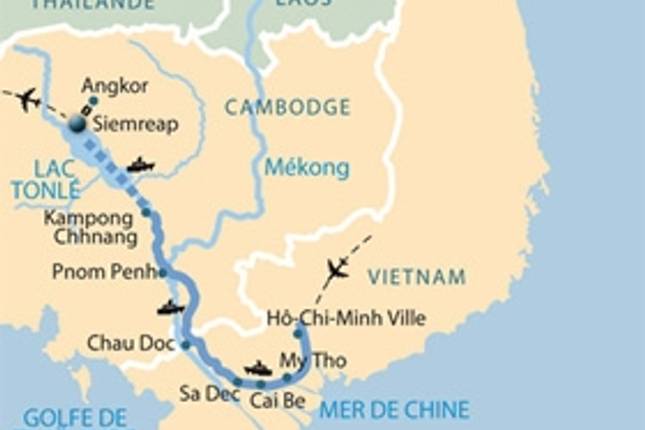 From the Angkor Temples to the Mekong Delta (port-to-port cruise)
