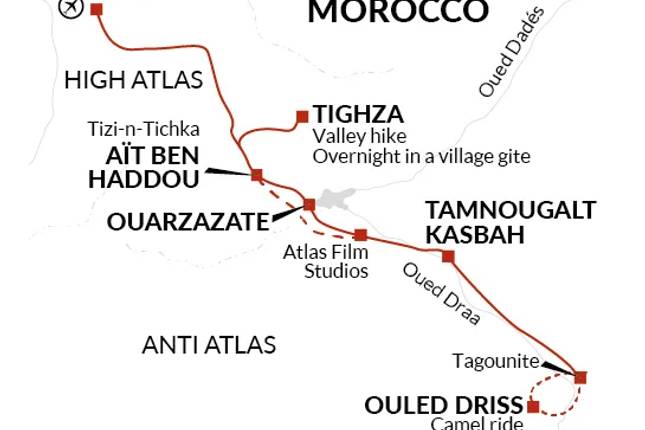 Rodzinna Przygoda w Górach Atlas i na Saharze