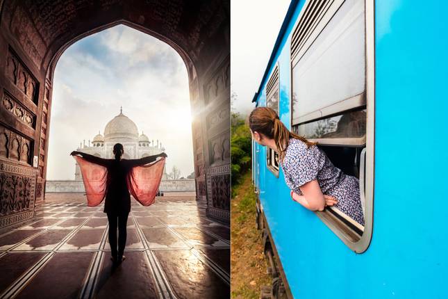 Golden Triangle Tour By Train/Rail - Taj Mahal and Train Ride 5 days