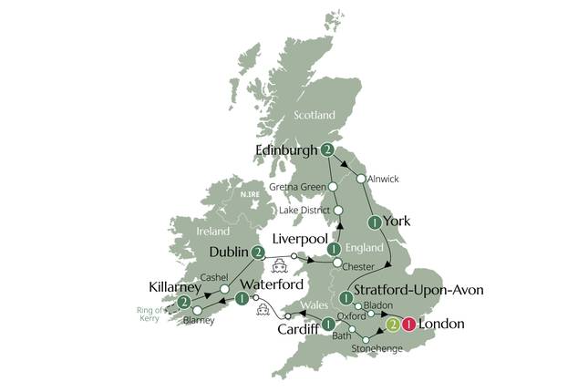 Wonders of Britain and Ireland - Signature