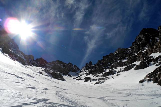 Ski tour to the Jebel Toubkal (4167 m)