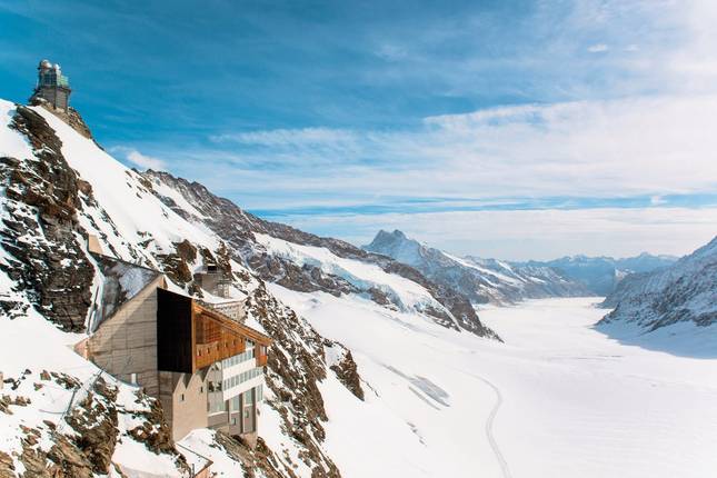 The most beautiful mountains in the Swiss Alps