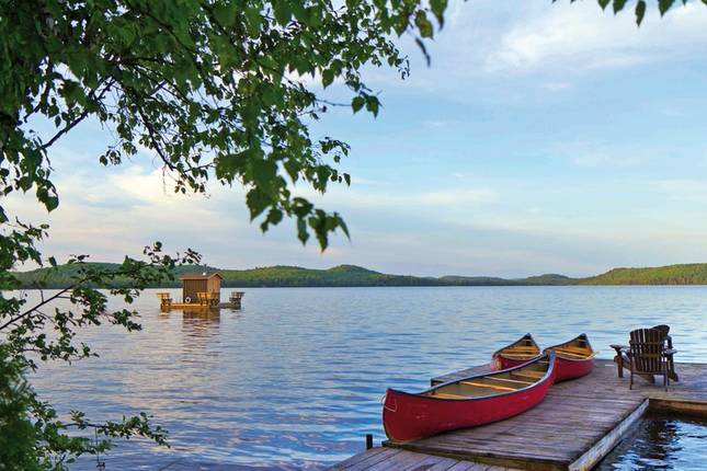 Romantic private island for two