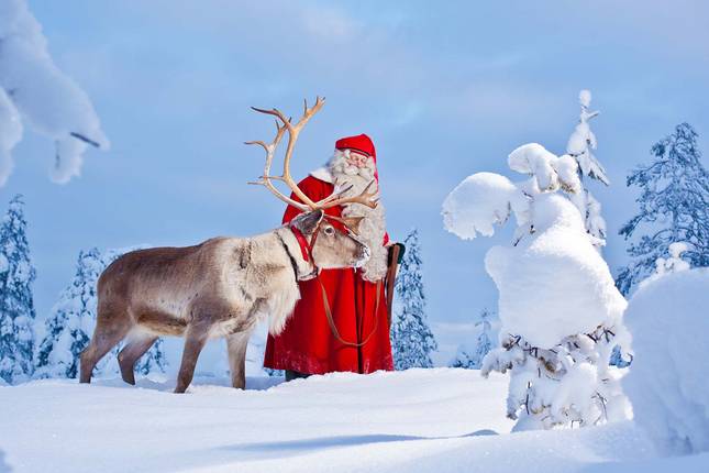 BEST OF ROVANIEMI - (Classic Santa Claus Village & Dog Sledding)