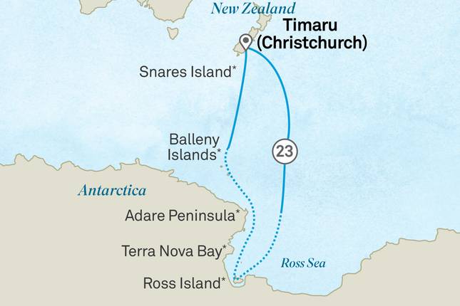 Antarctica's Ross Sea: Majestic Ice & Wildlife 2026 - 24 Days