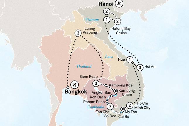 Grand Indochina & Luxury Mekong 2025-2026|2026-2027 - 25 Days