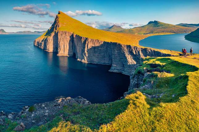 Walking in the Faroe Islands