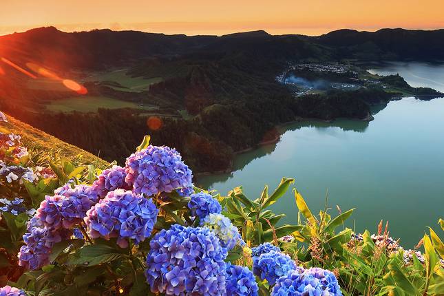 Island Hopping in the Azores in the Atlantic Ocean