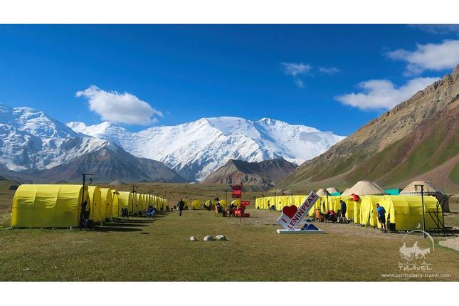 Trekking to the foot Lenin Peak with climbing Yukhin Peak  (Osh-Osh)