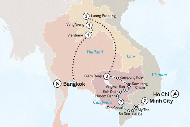 Journey along the Mekong 2025-2026|2026-2027|2027-2028 - 18 Days