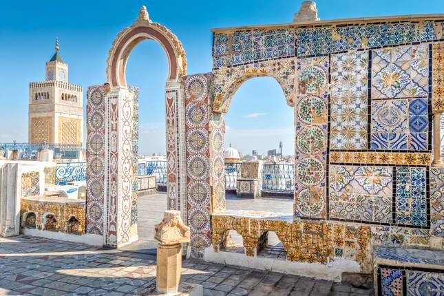 Tunisian Coast, ancient Carthage and Eclipse (Reverse 30jul27)