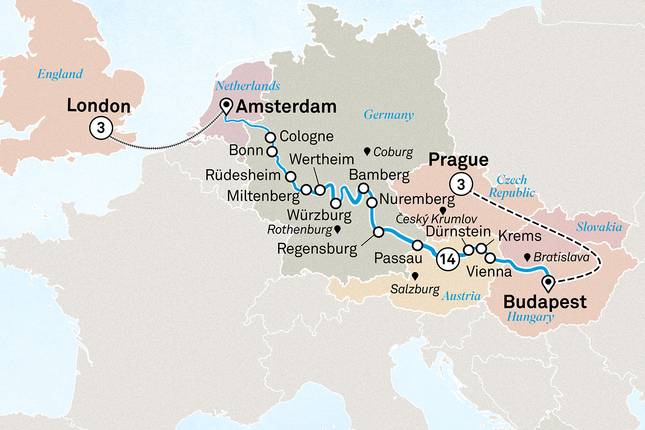 Jewels of Europe with Prague and London