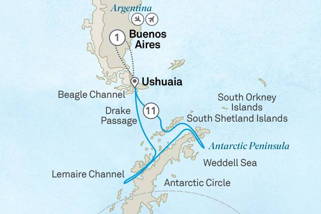Antarctica in Depth and the Weddell Sea