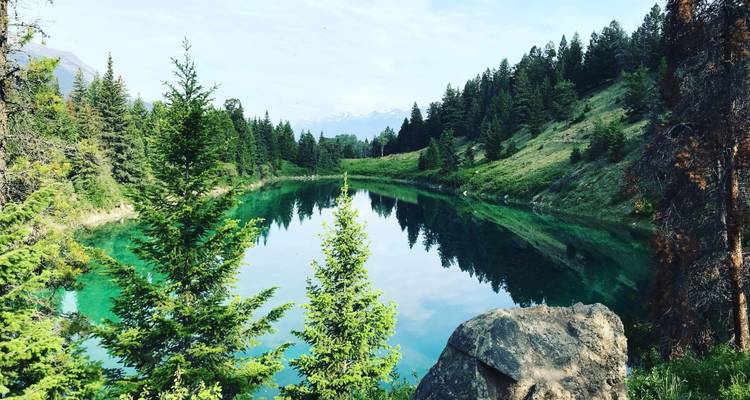 Circuit de 7 jours dans les parcs nationaux des Rocheuses canadiennes en petit groupe - Bindlestiff Tours 8