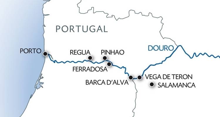 From Portugal to Spain: Porto, the Douro Valley (Portugal) and Salamanca (Spain) (port-to-port cruise) (10 destinations) - CroisiEurope River Cruises 3