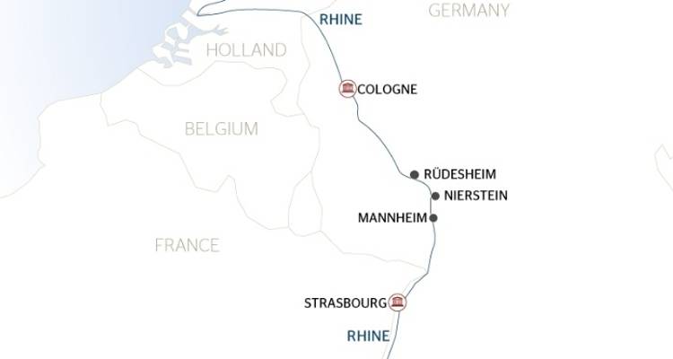 La romantique vallée du Rhin et la Hollande (9 destinations) - CroisiEurope River Cruises 1