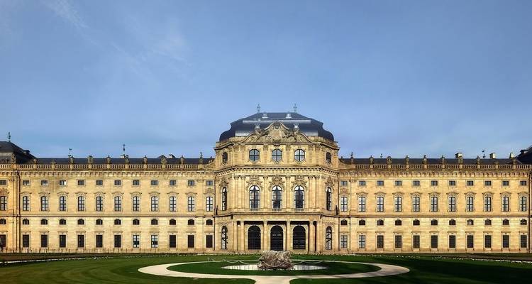 Wurzburg Residence, a grand baroque palace in Wurzburg.