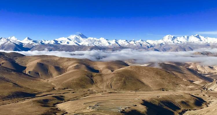 8 jours de voyage au Tibet, de Lhassa au camp de base de l'Everest, en petit groupe : admirez l'Everest de très près. - Tibet Vista 3