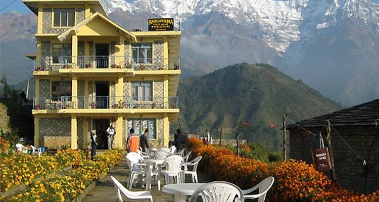 9 nuits / 10 jours Népal Safari Chitwan et; Trekking Annapurna Sunrise Mountain View - Trekking Guide Team Adventure 2