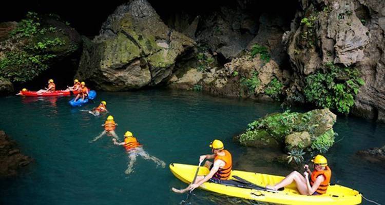 Aventura de 3 días en las cuevas y laguna de Phong Nha Ke Bang - Bravo Indochina Tours 3
