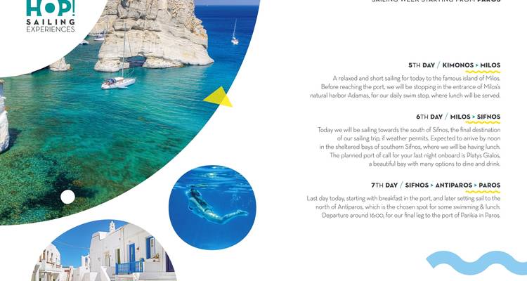 Western Cyclades & Santorini Sailing Week - YachtHop 7
