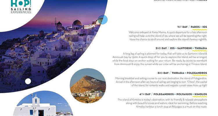 Western Cyclades & Santorini Sailing Week - YachtHop 6