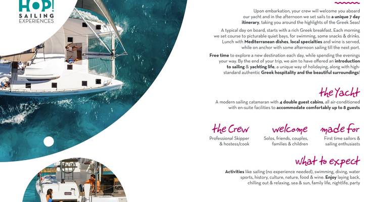Western Cyclades & Santorini Sailing Week - YachtHop 2