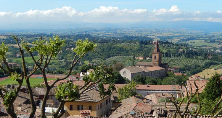Carte postale du sud de la Toscane - Cyclisme Cortona, Montalcino, Sienne - Classic Self Guided - BikesPlus Travel 10