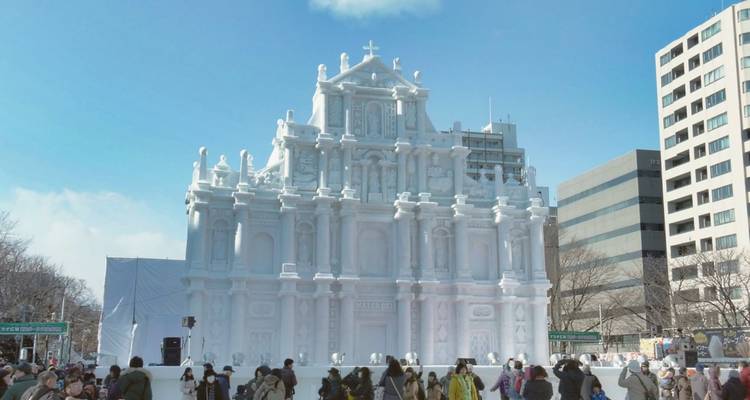 Voyage à l'Est, avec le festival de la neige de Sapporo - Oomi Travel 6